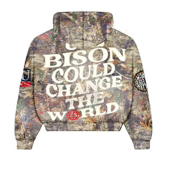 Camouflage "Howard University" Silk Infused Lifestyle Jacket