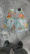 FAMU Hand Painted Denim Shorts