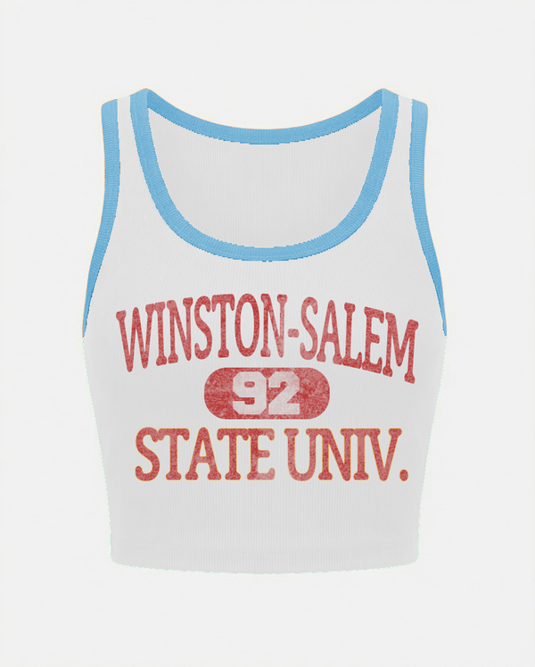 Winston-Salem State Cropped Tank Top