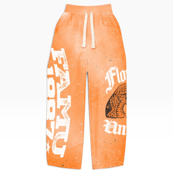 Orange Florida A&M University Lifestyle Sweatpants
