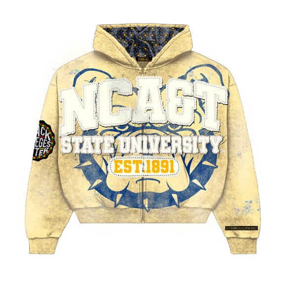 “Light Lèmon” North Carolina A&T State University Silk Infused Lifestyle Jacket