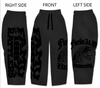 Black Florida A&M University Lifestyle Sweatpants