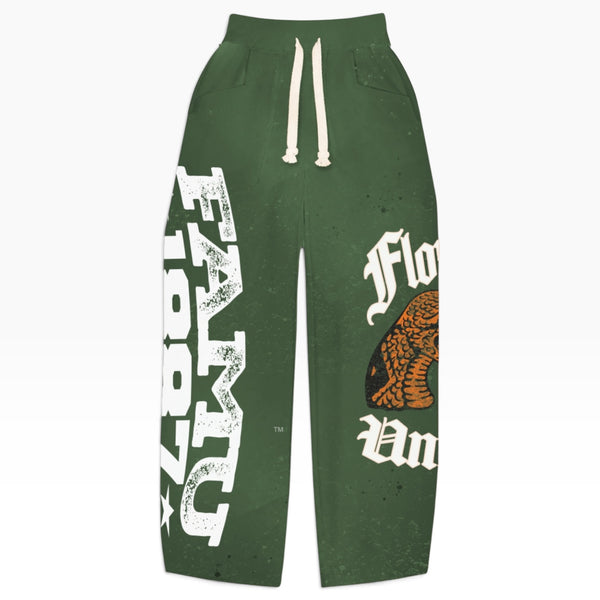 Green Florida A&M University Lifestyle Sweatpants