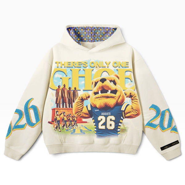 LIMITED EDITION “There’s Only One GHOE”  NCA&T Centennial Hoodie