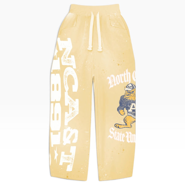 Light Lemon NC A&T Lifestyle Sweatpants