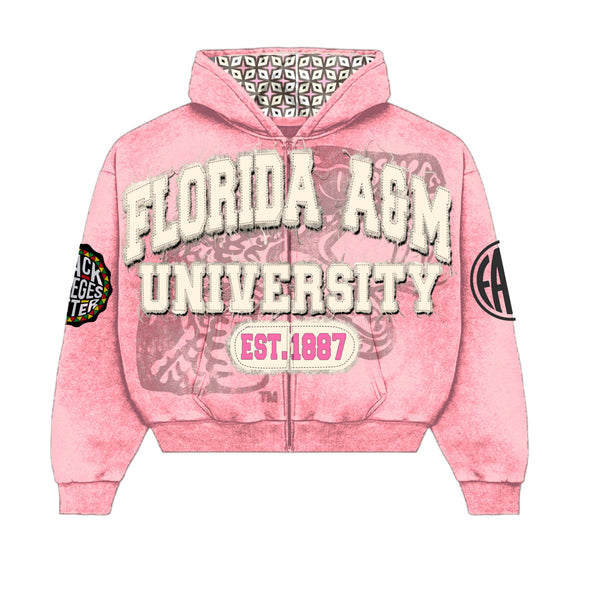 Pink Florida A&M University Silk Infused Lifestyle Jacket