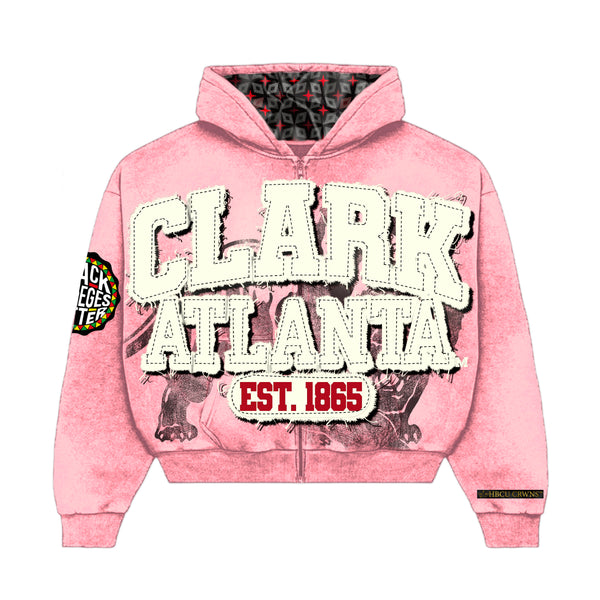 Pink Clark Atlanta University Silk Infused Lifestyle Jacket