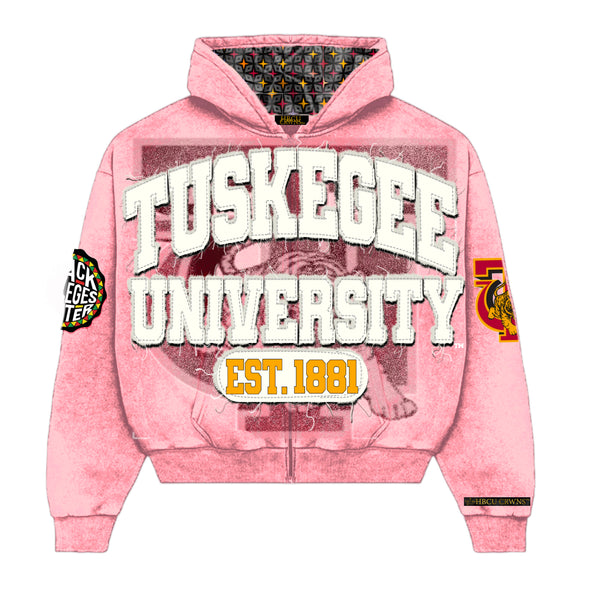 Pink Tuskegee University Silk Infused Lifestyle Jacket