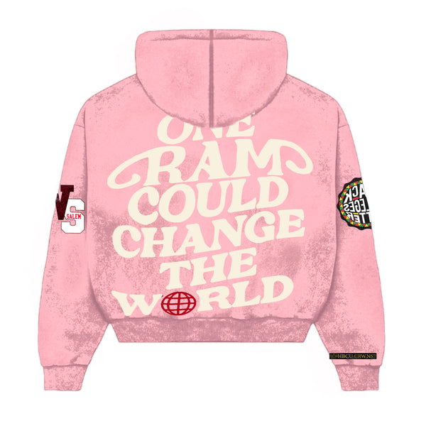 Pink Winston-Salem State University Silk Infused Lifestyle Jacket