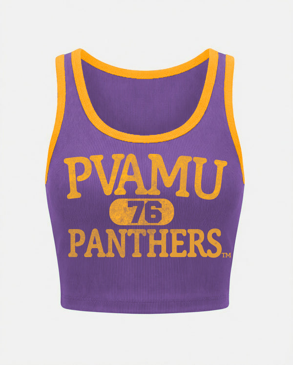 Prairie View A&M Cropped Tank Top