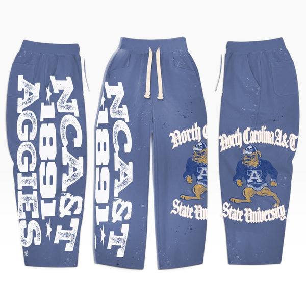Navy NC A&T Lifestyle Sweatpants