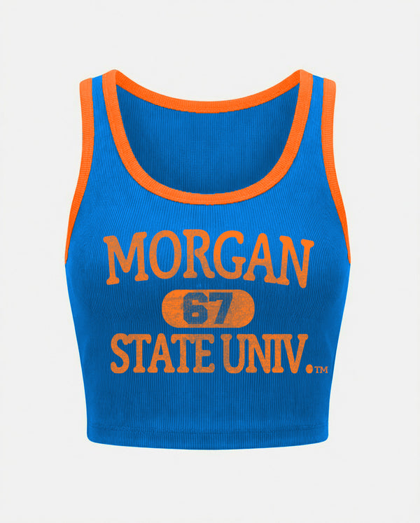 Morgan State Cropped Tank Top